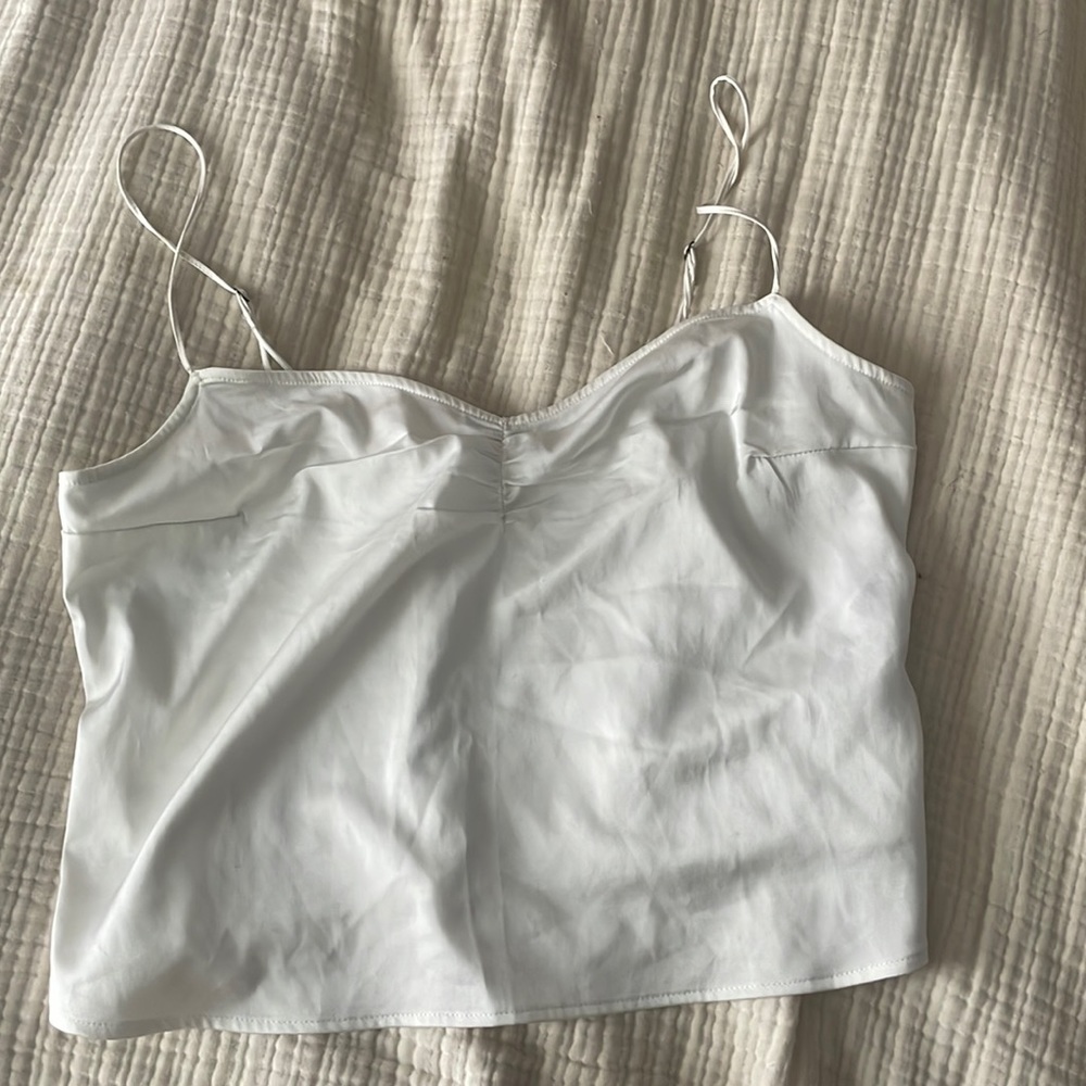 Satin top